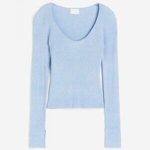NWT H&M Rib-Knit Top